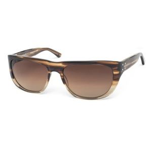 Salt Mojave Woodgrain Mundo Polarized Unisex Sunglasses